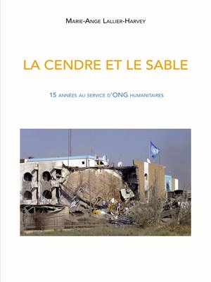 cover image of La Cendre et le sable